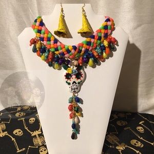 NWOT - 100% Artesanal Necklace - Halloween